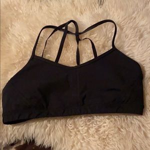 Black Free to Be Lululemon Bra size 10